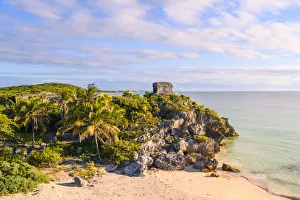 Templo Dios del Viento (God of Winds Temple), Ruins of Tulum, Tulum, Quintana Roo, Mexico Templo Dios del Viento (God of Winds Temple), Ruins of Tulum, Tulum, Quintana Roo, Mexico
