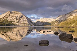 Tenaya Lake on the Tioga Pass in Yosemite National Park, California, USA. Autumn Tenaya Lake on the Tioga Pass in Yosemite National Park, California, USA. Autumn