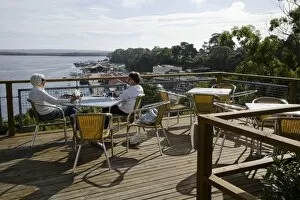 Images Dated 21st January 2007: The terrace of the Strahan Village Hotel in Strahan