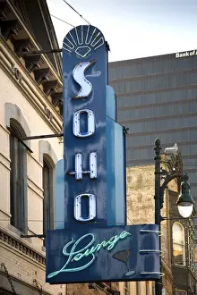Austin's Historic Sixth Street Print, Texas