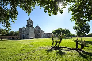 Texas, San Antonio, Mission San Jose, Founded in 1720 By The Spanish To Spread Texas, San Antonio, Mission San Jose, Founded in 1720 By The Spanish To Spread