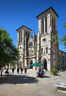 Texas, San Antonio, San Fernando Cathedral, Main Plaza, National Register Of Historic Texas, San Antonio, San Fernando Cathedral, Main Plaza, National Register Of Historic