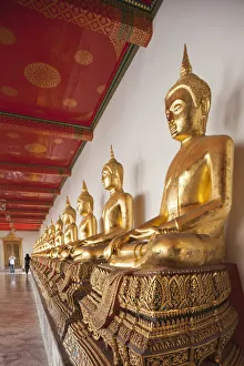 Thailand, Bangkok, Wat Pho, Buddha Statues Thailand, Bangkok, Wat Pho, Buddha Statues