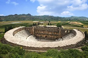 Theatre of Aspendos, Turquoise Coast, Turkey Theatre of Aspendos, Turquoise Coast, Turkey