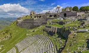 Theatre of Pergamon, Bergama, Izmir Province, Turkey Theatre of Pergamon, Bergama, Izmir Province, Turkey