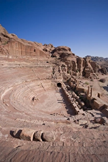 Theatre, Petra (UNESCO World Heritage Site) Theatre, Petra (UNESCO World Heritage Site)