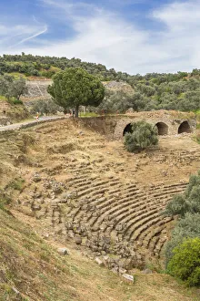 Theatre, ruins of ancient Nysa on the Maeander, Aydin Province, Turkey Theatre, ruins of ancient Nysa on the Maeander, Aydin Province, Turkey