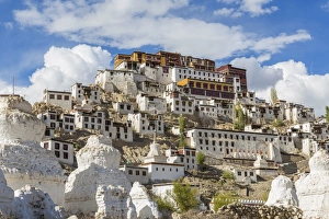 Thikse monastery, Thikse nr Leh, Ladakh, India Thikse monastery, Thikse nr Leh, Ladakh, India