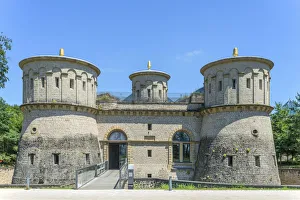 Thüningen fortress with Museum Drei Eichelen, Luxembourg Thüningen fortress with Museum Drei Eichelen, Luxembourg