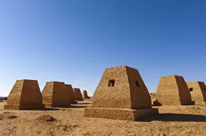 Libya Collection: The Tombs of Garamantes, Jarma (Germa), Fezzan, Libya