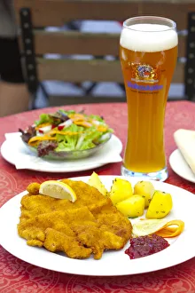 Traditional Austrian Cuisine, Hallstatt, Hallstattersee, Oberosterreich, Austria Traditional Austrian Cuisine, Hallstatt, Hallstattersee, Oberosterreich, Austria