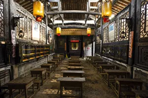 Traditional classroom, Zhangjiajie, Wulingyuan District, Hunan, China, Asia Traditional classroom, Zhangjiajie, Wulingyuan District, Hunan, China, Asia