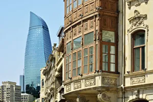 Traditional and contemporary architecture in Baku Traditional and contemporary architecture in Baku