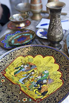Traditional handicraft, Bukhara, Uzbekistan Traditional handicraft, Bukhara, Uzbekistan