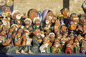 Traditional puppets, souvenirs, Chiva, Uzbekistan Traditional puppets, souvenirs, Chiva, Uzbekistan