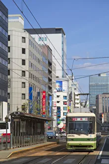 Tram, Hiroshima, Hiroshima Prefecture, Japan Tram, Hiroshima, Hiroshima Prefecture, Japan