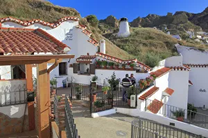 Troglodyte cave dwelling, Guadix, Andalusia, Spain Troglodyte cave dwelling, Guadix, Andalusia, Spain
