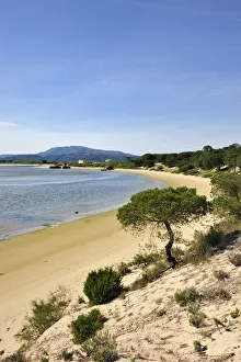 Troia lagoon. Sado River Nature Reserve, Portugal Troia lagoon. Sado River Nature Reserve, Portugal