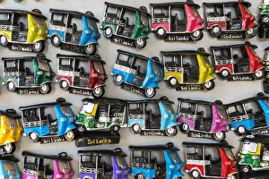 Tuk Tuk souvenir fridge magnets, Galle, Sri Lanka Tuk Tuk souvenir fridge magnets, Galle, Sri Lanka