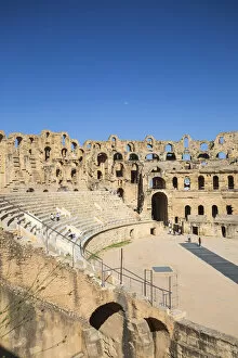 Amphitheatre of El Jem Collection: Tunisia, El Jem, Roman Amphitheatre