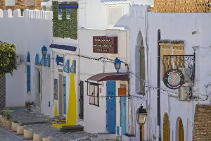 Tunisia, Kairouan, A street in the madina