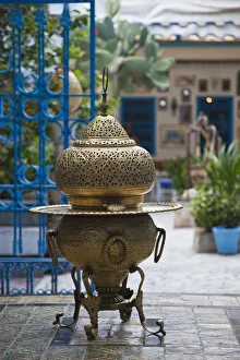 Tunisia, Sidi Bou Said, Dar el-Annabi, 18th century, house detail Tunisia, Sidi Bou Said, Dar el-Annabi, 18th century, house detail