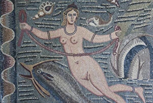 Tunisia, Sidi Bou Said, souvenir mosaic
