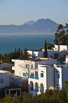 Tunisia, Sidi Bou Said, village detail Tunisia, Sidi Bou Said, village detail