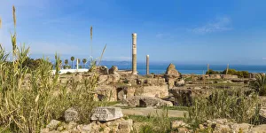 Tunisia, Tunis, Carthage, Antonine Baths Tunisia, Tunis, Carthage, Antonine Baths
