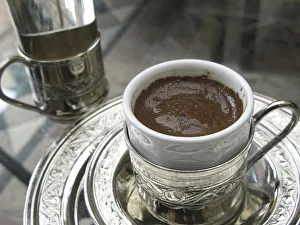 A Turkish Coffee at The Four Seasons Hotel, Istanbul, Turkey A Turkish Coffee at The Four Seasons Hotel, Istanbul, Turkey