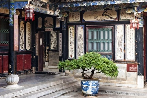 Typical architecture of the Zhu Family Garden, a set of residential buildings of Qing Typical architecture of the Zhu Family Garden, a set of residential buildings of Qing