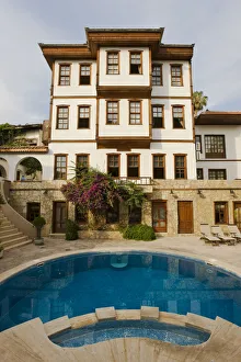 Typical Ottoman house in the historic district of Kaleici, Antalya, Anatolia, Turkey Typical Ottoman house in the historic district of Kaleici, Antalya, Anatolia, Turkey