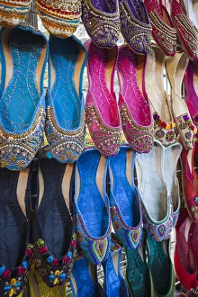 UAE, Dubai, Deira, souvenir traditional slippers UAE, Dubai, Deira, souvenir traditional slippers
