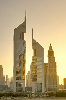 UAE, Dubai, Sheikh Zayed Road, Emirates Towers UAE, Dubai, Sheikh Zayed Road, Emirates Towers