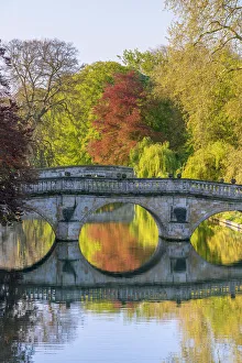 Cambridge Prints: Clare College Bridge Print, The Backs, Cambridge
