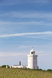 UK, England, Kent Dover South Foreland Lighthouse UK, England, Kent Dover South Foreland Lighthouse