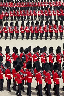 Images Dated 18th July 2013: UK, England, London, Trooping the Colour Ceremony at Horse Guards Parade Whitehall