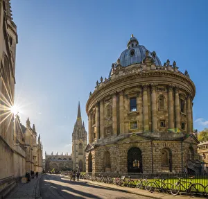 UK, England, Oxfordshire, Oxford, University of Oxford, Radcliffe Camera and University UK, England, Oxfordshire, Oxford, University of Oxford, Radcliffe Camera and University