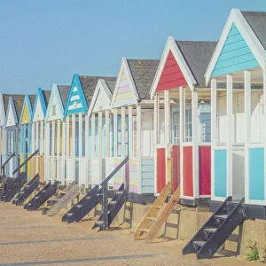 UK, England, Suffolk, Southwold, Beach Huts UK, England, Suffolk, Southwold, Beach Huts