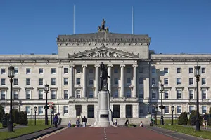 UK, Northern Ireland, Belfast, Stormont, Parliament of Northern Ireland, exterior UK, Northern Ireland, Belfast, Stormont, Parliament of Northern Ireland, exterior