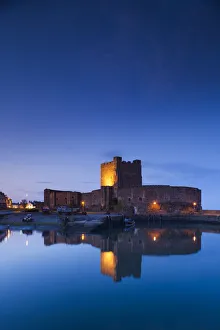 UK, Northern Ireland, County Antrim, Carrickfergus, Carrickfergus Castle, 1177 UK, Northern Ireland, County Antrim, Carrickfergus, Carrickfergus Castle, 1177