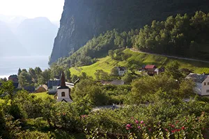 Undredal village, Aurlandsfjord, Norway Undredal village, Aurlandsfjord, Norway