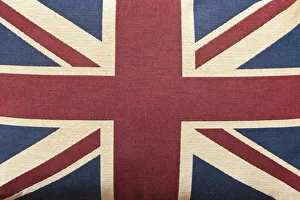 Union Jack cushion, London, England, UK Union Jack cushion, London, England, UK