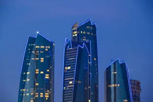 United Arab Emirates, Abu Dhabi, Etihad Towers United Arab Emirates, Abu Dhabi, Etihad Towers