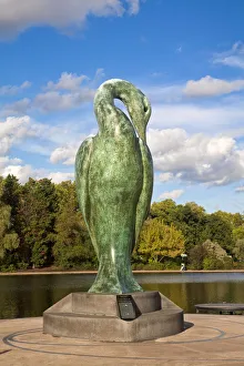 United Kingdom, London, Hyde Park, The Serpentine Lake United Kingdom, London, Hyde Park, The Serpentine Lake