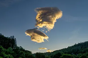 Unusual Clouds at Sunset, Betws-y-Coed, Caernarfonshire, Wales Unusual Clouds at Sunset, Betws-y-Coed, Caernarfonshire, Wales