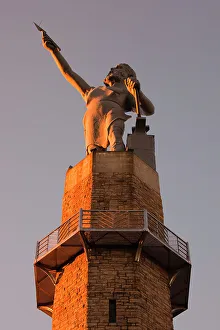 USA, Alabama, Birmingham, Vulcan Park, Vulcan Statue USA, Alabama, Birmingham, Vulcan Park, Vulcan Statue