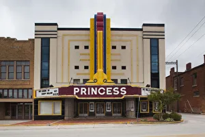 USA, Alabama, Decatur, art-deco Princess Theater USA, Alabama, Decatur, art-deco Princess Theater