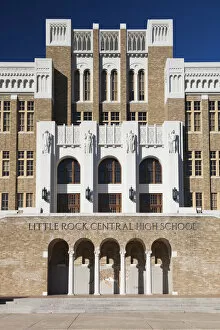 Images Dated 16th January 2013: USA, Arkansas, Little Rock, Little Rock Central High School National Historic Site