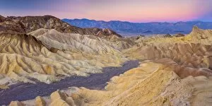 Images Dated 28th October 2014: USA, California, Death Valley National Park, Zabriskie Point